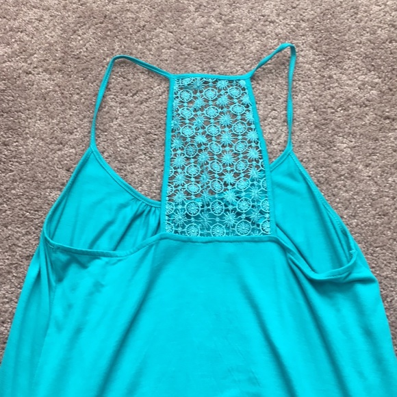 Teal Express top - Picture 2 of 3